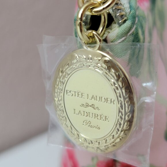 Estée Lauder x Ladurée Paris Floral Cosmetic Bag | Limited Edition | Like New - Picture 2 of 9